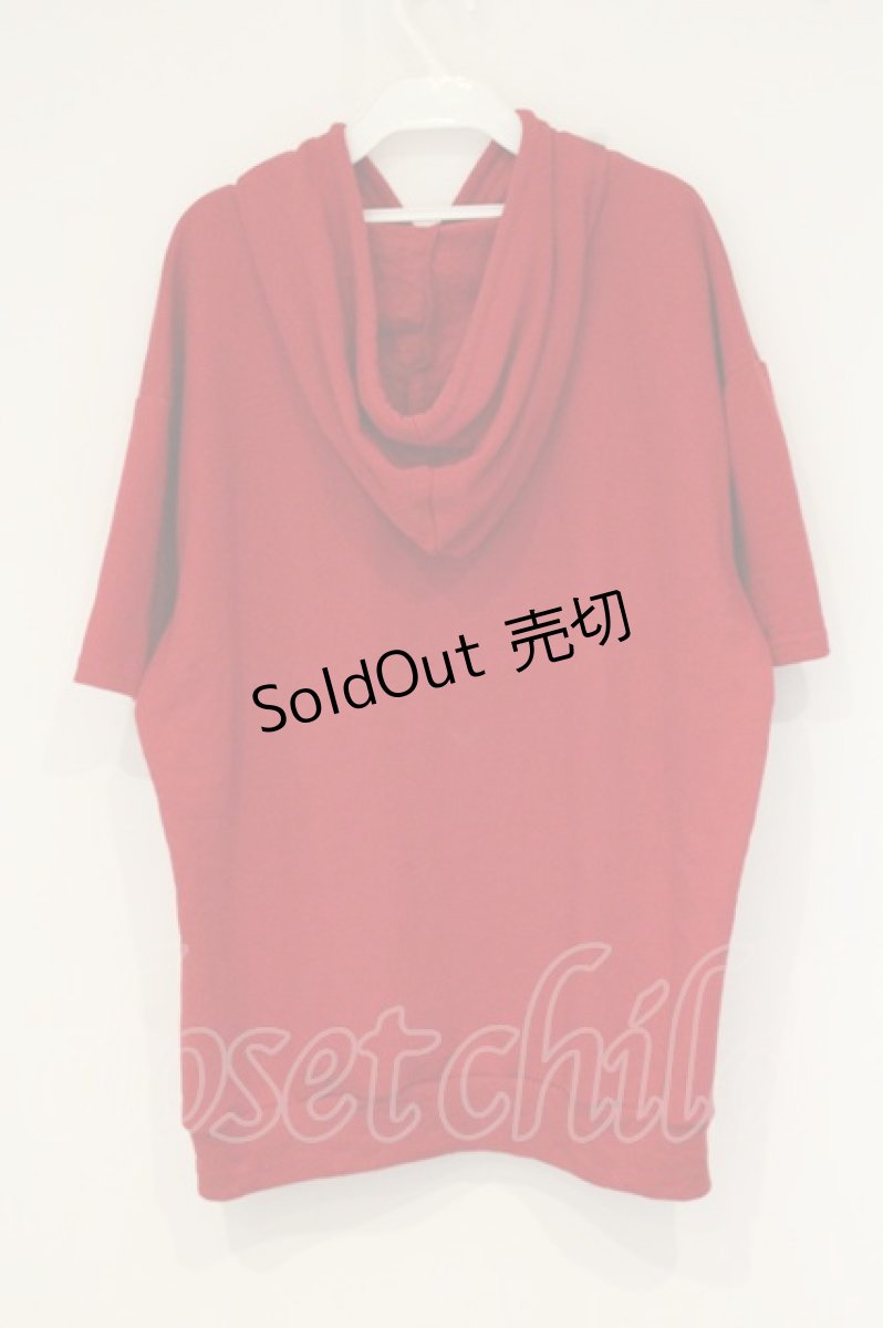 画像3: NieR Clothing / 刺繍入りパーカー F レッド×悪魔 O-26-09-11-1034-PU-TO-OW-OS (3)