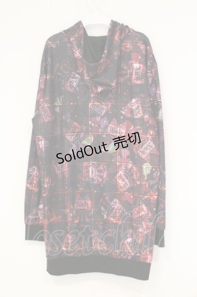 画像3: NieR Clothing / 転写パーカー F レッド系×NieRちゃん O-26-09-11-1044-PU-TO-OW-OS (3)