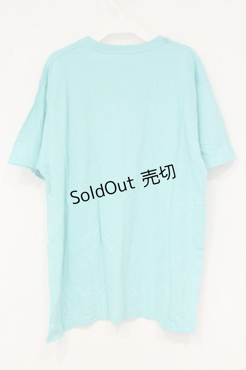 画像3: NieR Clothing / プリントTシャツ XL ミントグリーン O-26-09-11-1047-PU-TS-OW-OS (3)