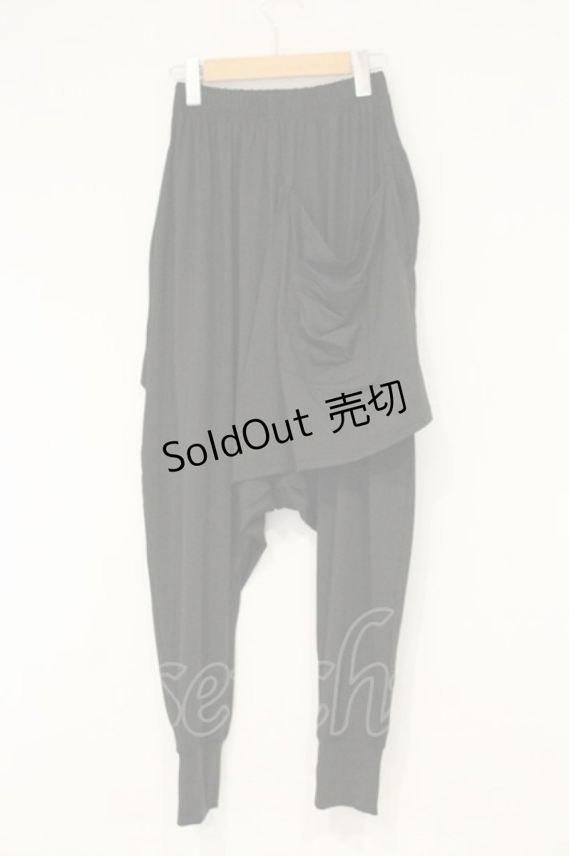 画像3: NieR Clothing / サルエルパンツ F ブラック O-26-09-11-1069-PU-PA-OW-OS (3)