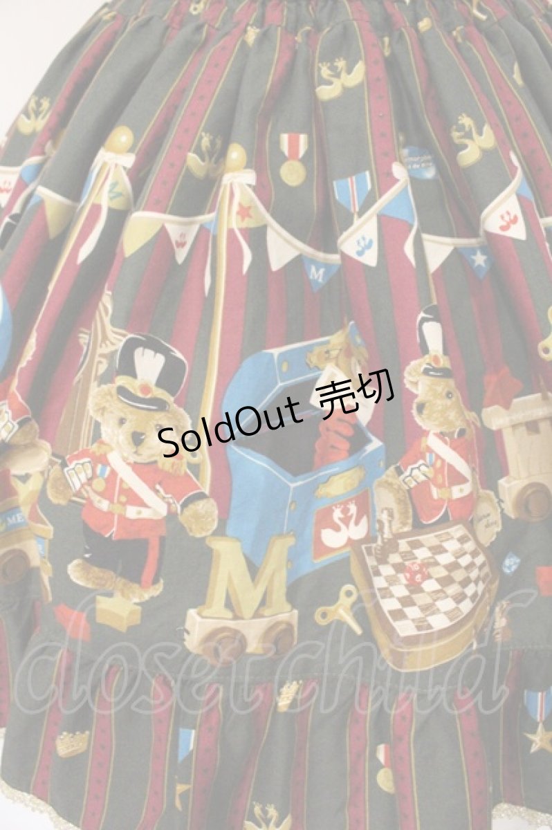 画像2: metamorphose / おもちゃの兵隊さんスカート  グリーン O-26-09-11-1083-ME-SK-IG-OS (2)