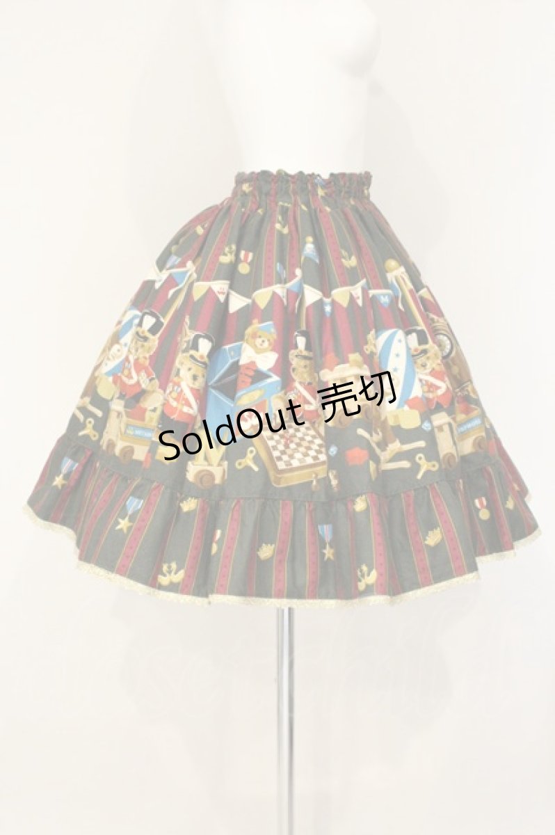画像4: metamorphose / おもちゃの兵隊さんスカート  グリーン O-26-09-11-1083-ME-SK-IG-OS (4)