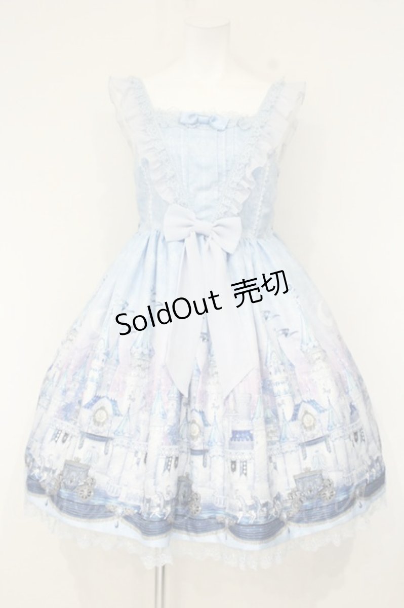 画像1: Angelic Pretty / Castle Mirageジャンパースカート  サックス O-26-09-11-1085-AP-OP-OW-OS (1)