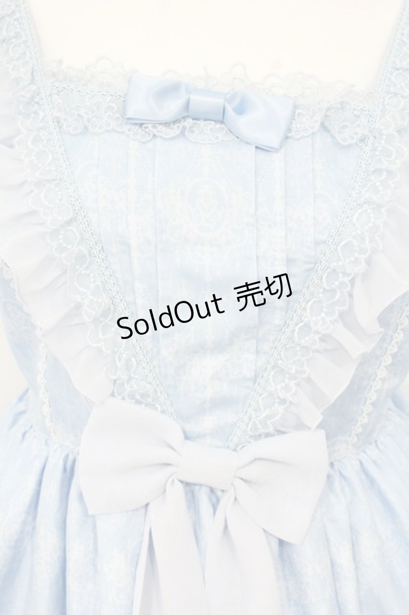画像2: Angelic Pretty / Castle Mirageジャンパースカート  サックス O-26-09-11-1085-AP-OP-OW-OS (2)