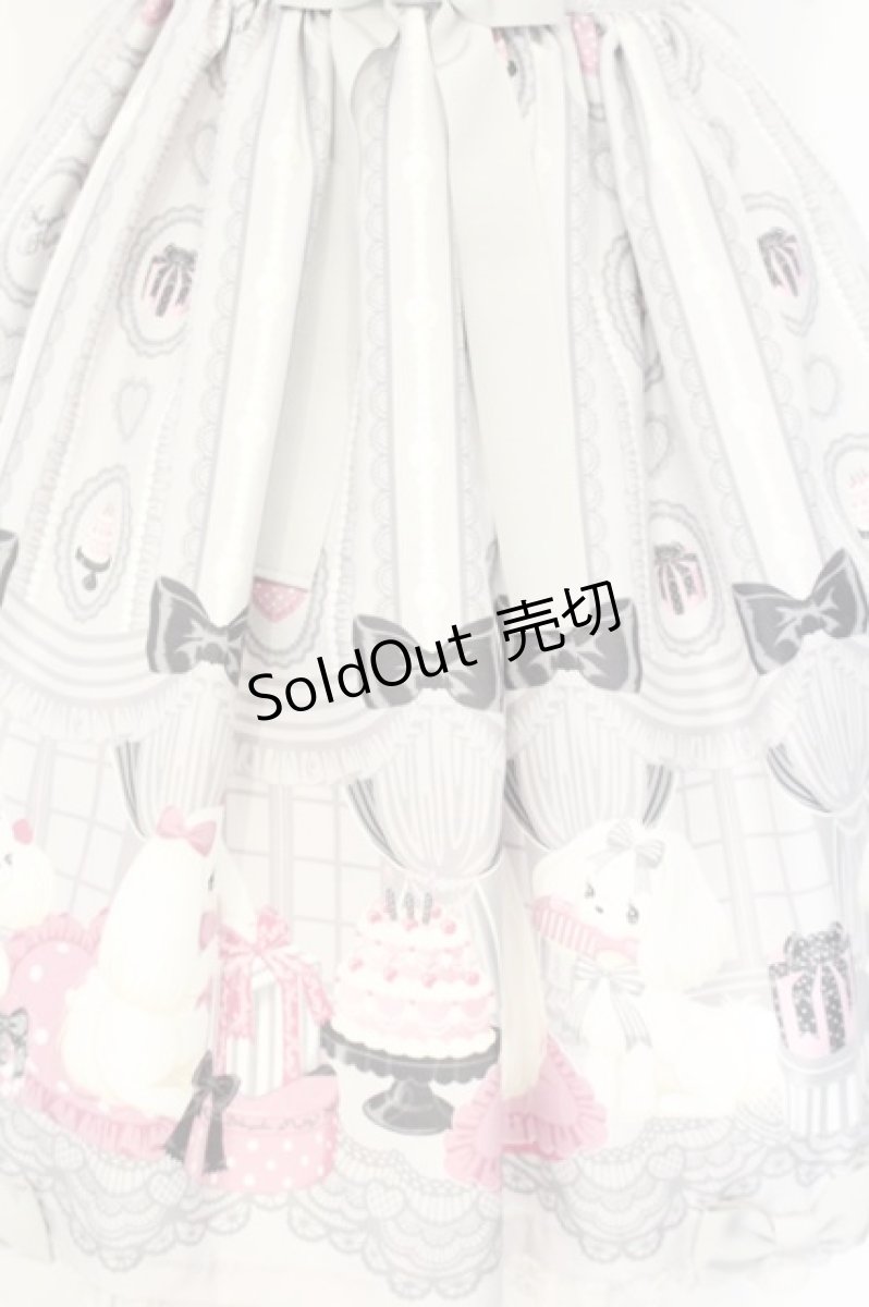 画像3: Angelic Pretty / Princess Puppyジャンパースカート  グレー O-26-09-11-006-AP-OP-OW-OS (3)