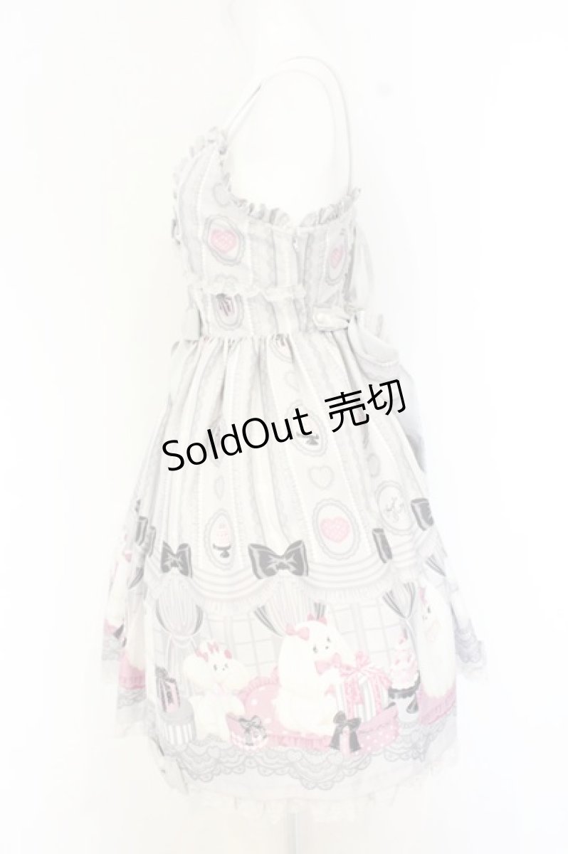 画像4: Angelic Pretty / Princess Puppyジャンパースカート  グレー O-26-09-11-006-AP-OP-OW-OS (4)