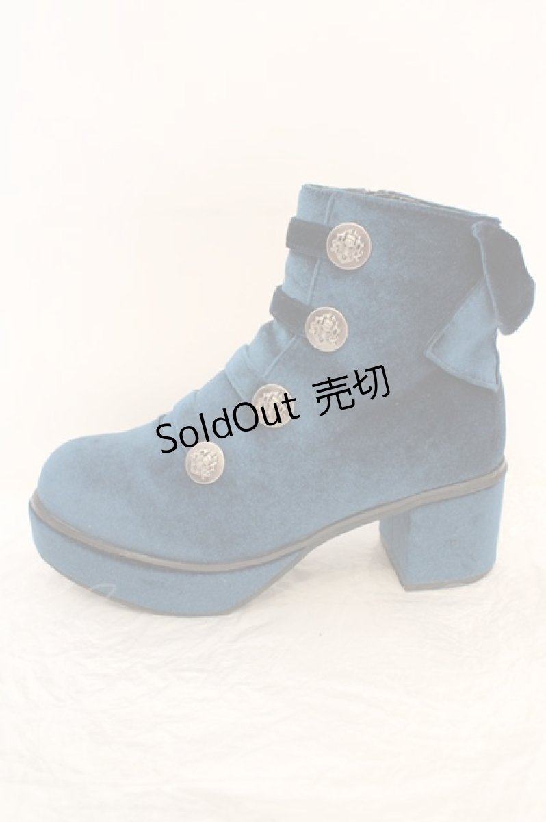 画像6: axes femme POETIQUE / ナポレオンブーツ M ブルー系 O-26-09-12-047-AX-SH-OW-OS (6)