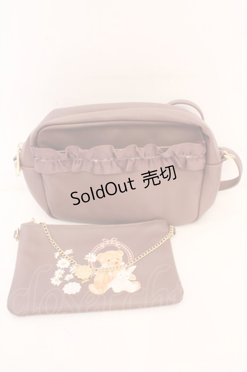画像1: m petit by misako / ポーチ付きショルダーバッグ  ピンク O-26-09-12-064-LO-BG-OW-ZT0918U (1)