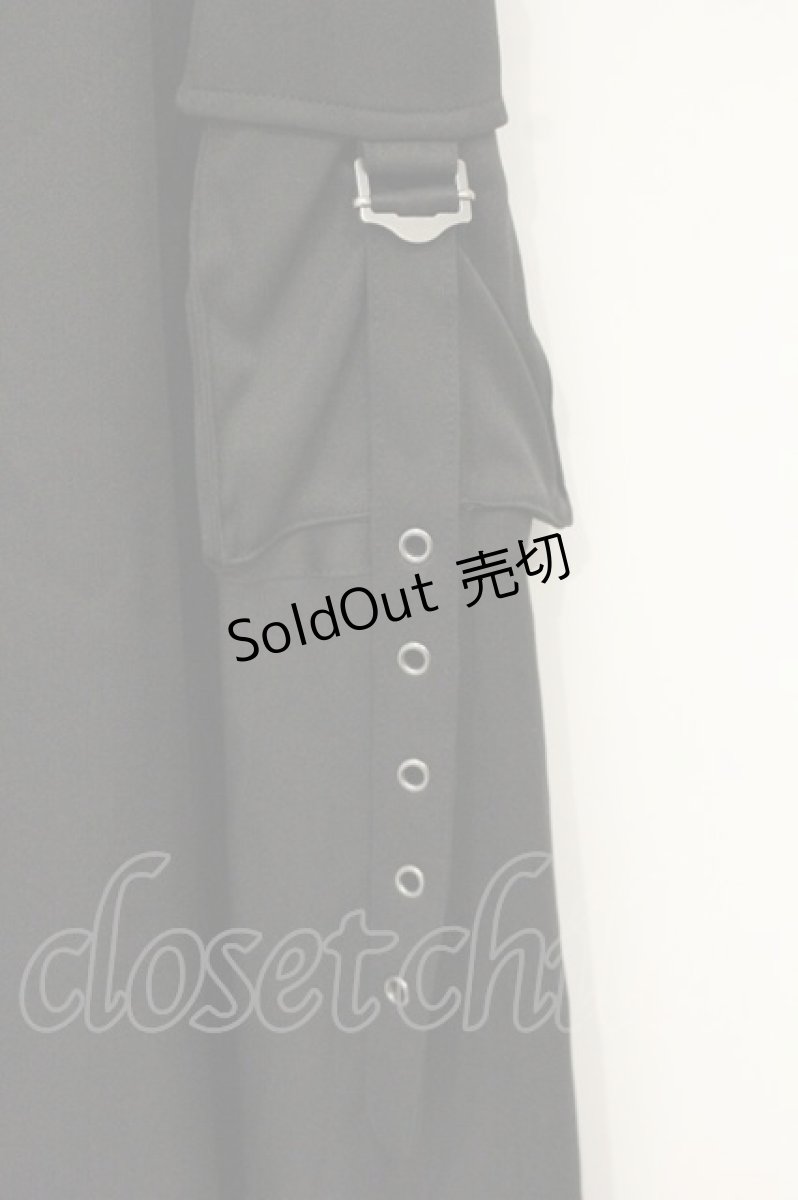 画像2: axes femme POETIQUE / ベルトデザインアーミースカート M クロ O-26-09-14-039-AX-SK-OW-OS (2)
