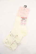 画像1: m petit by misako / AMCSNIフロートリボン  アイボリー O-26-09-14-1002-LO-ZA-OW-OS (1)