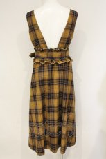画像3: axes femme / タータンチェックワンピース M イエロー系 O-26-09-14-006-AX-OP-OW-OS (3)