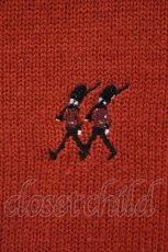 画像2: F i.n.t / 兵隊刺繍ニット  アカ O-26-09-14-063-CA-TO-IG-OS (2)