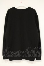 画像3: NieR Clothing / プリントトレーナー F 夾竹桃（ブラック） O-26-09-14-068-PU-TO-OW-OS (3)