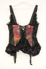 画像4: Qutie Frash / コルセットホルターベスト  レッド×ブラック O-26-09-14-082-QU-TO-IG-OS (4)
