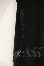 画像3: Qutie Frash / ファーカラー着物袖フィッシュテールコート  ブラック O-26-09-14-083-QU-CO-IG-OS (3)