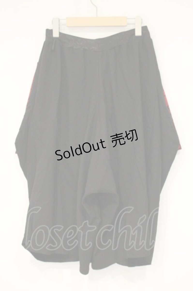 画像4: Qutie Frash / DSポケットパンツ  ブラック×レッド O-26-09-14-086-QU-PA-IG-OS (4)