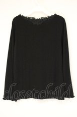 画像3: axes femme / モチーフレースインナー M クロ O-26-09-14-2045-AX-TO-OW-OS (3)