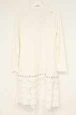 画像3: axes femme / 裾レースＵＶカットカーデ F シロ O-26-09-14-2047-AX-TO-OW-OS (3)