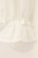 画像3: axes femme kawaii / レースフリル長袖ブラウス M シロ O-26-09-14-2048-AX-BL-OW-OS (3)