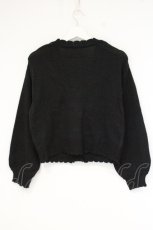 画像3: axes femme / パールボタンニットカーディガン F クロ O-26-09-14-2054-AX-TO-OW-OS (3)