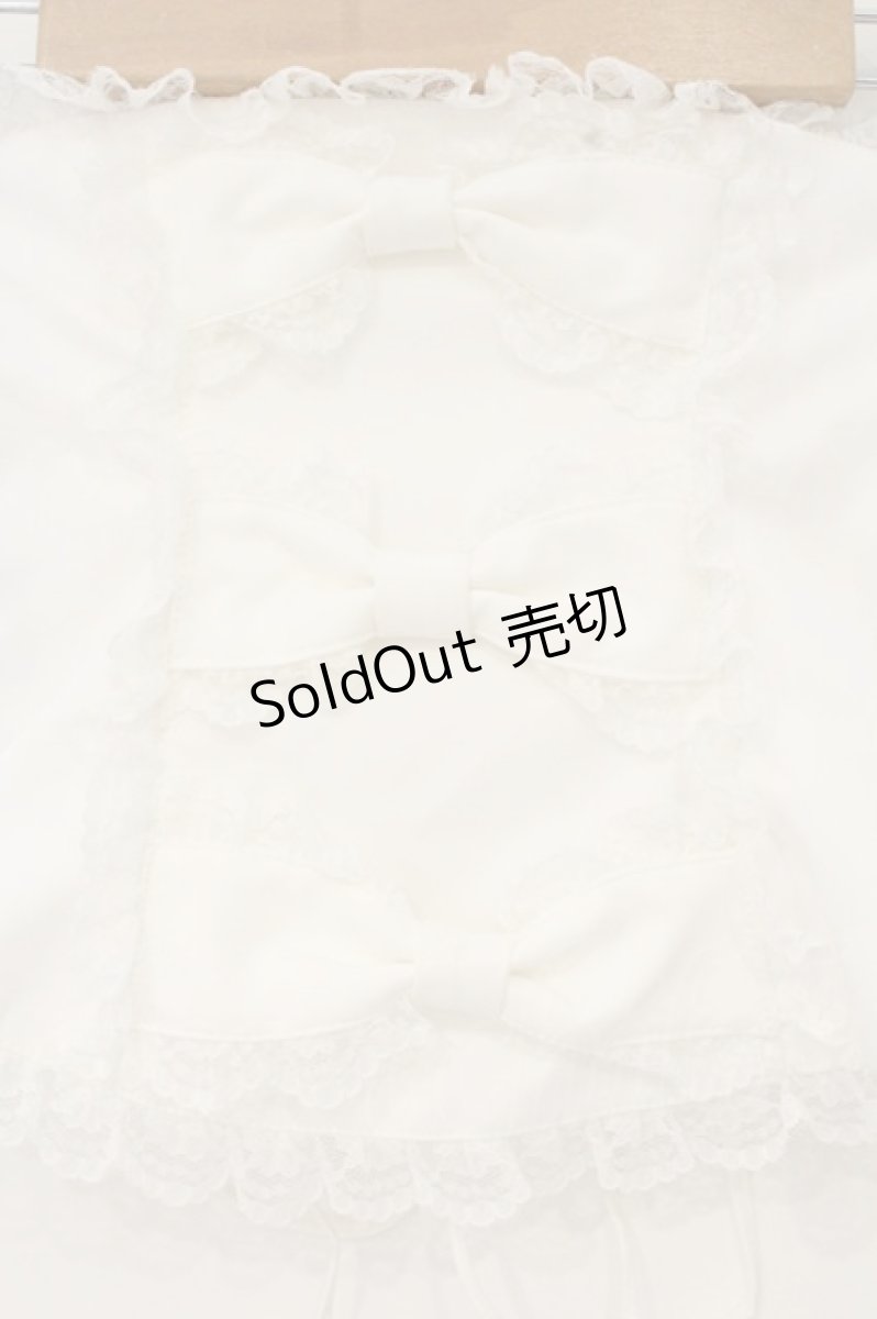 画像2: Jamieエーエヌケー / おリボンコルセット M シロ O-26-09-14-2074-LO-TO-OW-OS (2)