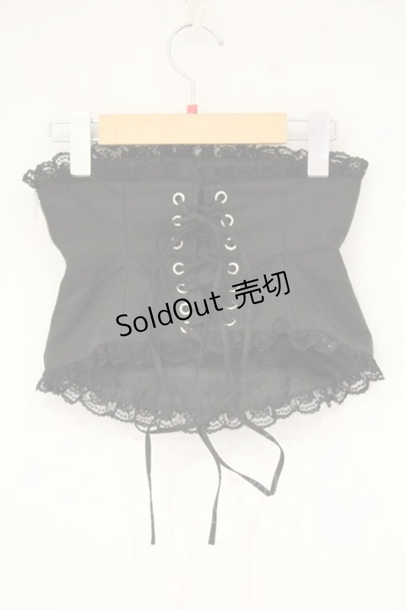 画像3: Jamieエーエヌケー / おリボンコルセット M クロ O-26-09-14-2075-LO-TO-OW-OS (3)