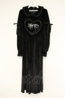 DimMoire / Gothicハートロングドレス ブラック O-26-09-14-2085-PU-OP