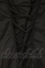 画像5: HIDOLATRAL THEODOL / ヨーク襟パフスリーブブラウス L ブラック O-26-09-14-2098-PU-BL-OW-OS (5)