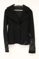 画像1: alice auaa / 1998A/W　ウールコート 2 ブラック O-26-09-14-2099-AA-CO-OW-OS (1)