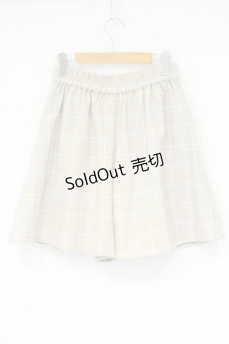 画像3: axes femme / レースアップキュロット F ベージュ O-26-09-14-2116-AX-SK-OW-OS (3)