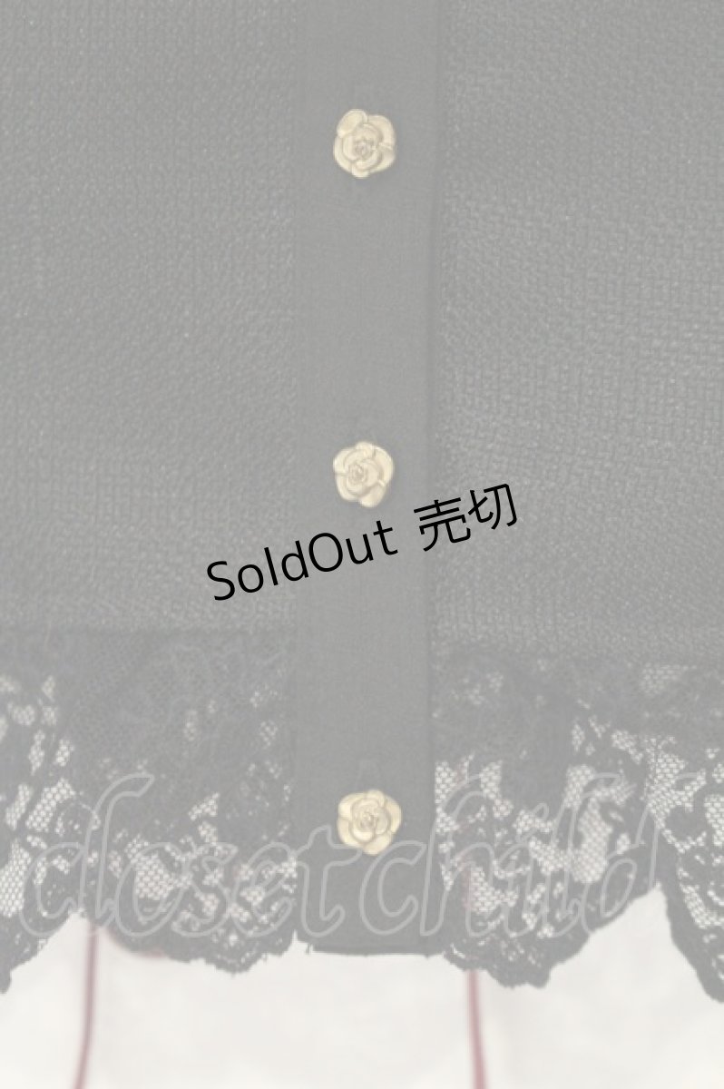 画像2: axes femme / 薔薇釦ビスチェ F クロ O-26-09-14-2119-AX-TO-OW-OS (2)