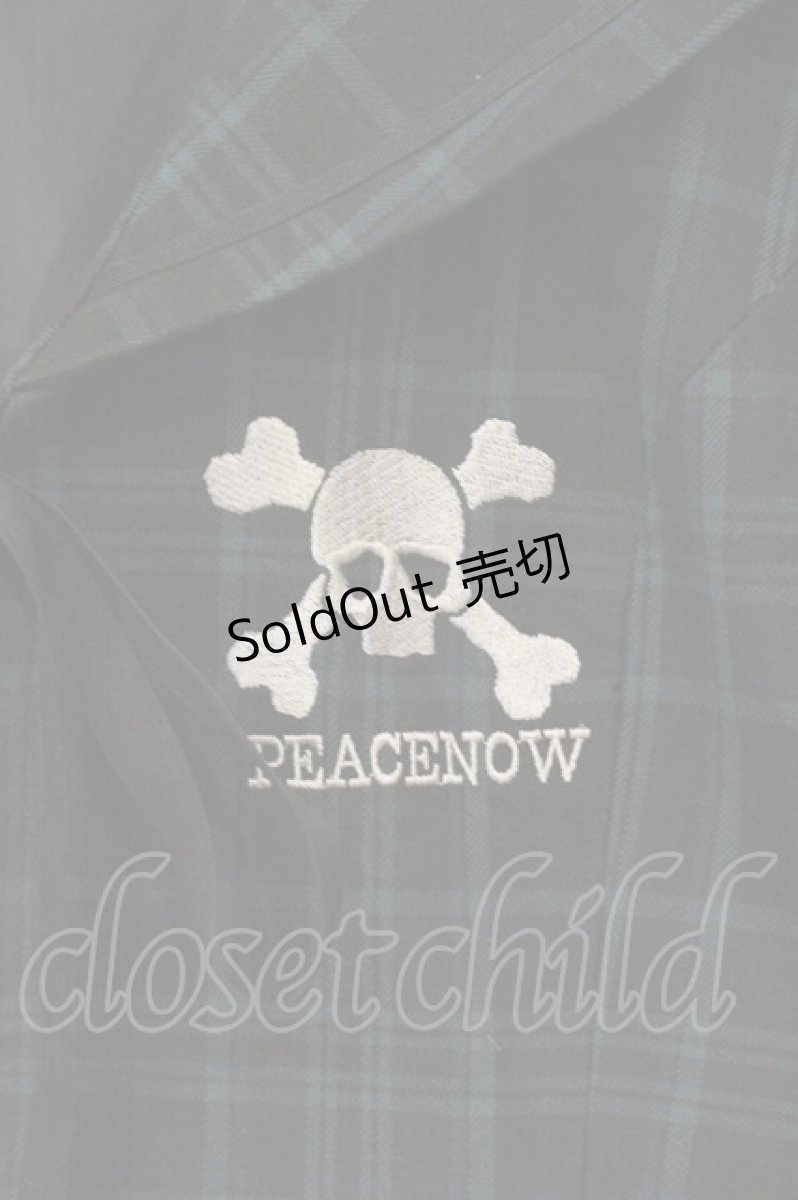 画像2: PEACE NOW / スカル刺繍セーラージャケットボレロ M グリーン O-26-09-14-2121-PU-JA-OW-OS (2)