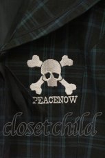 画像2: PEACE NOW / スカル刺繍セーラージャケットボレロ M グリーン O-26-09-14-2121-PU-JA-OW-OS (2)