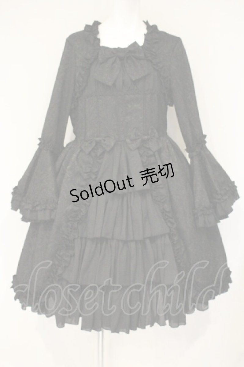 画像1: Henrietta / Victorian Dollワンピース 4 クロ O-26-09-14-2124-LO-OP-OW-OS (1)