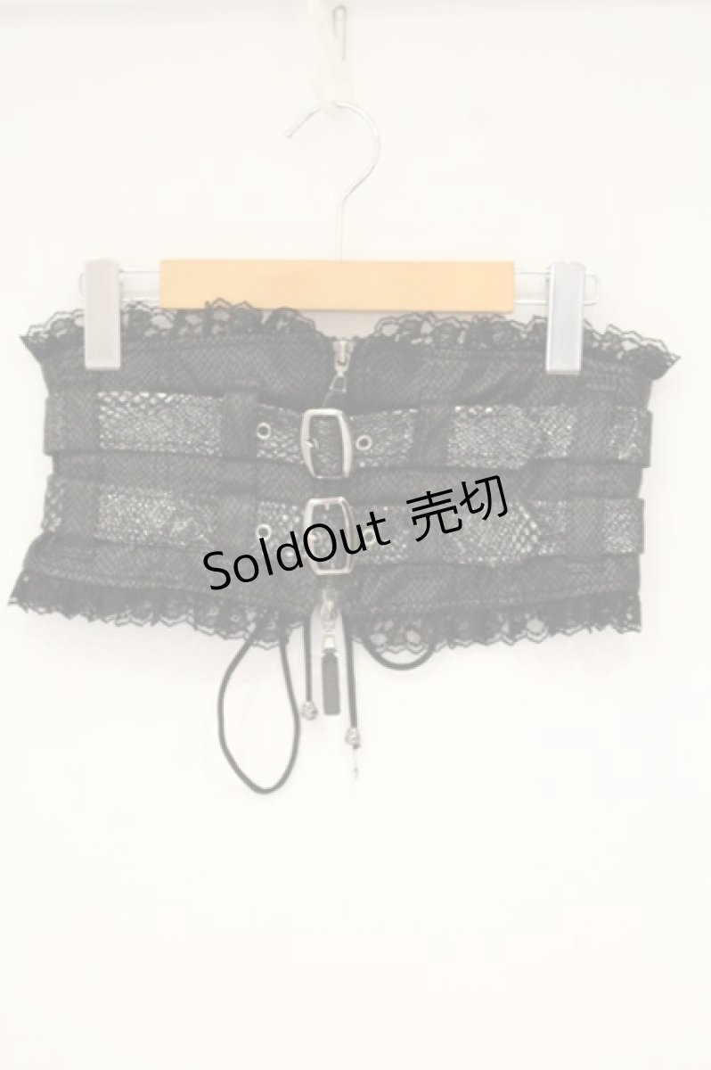 画像1: Qutie Frash / /パイソンコルセット  ブラック O-26-09-14-107-QU-TO-IG-OS (1)
