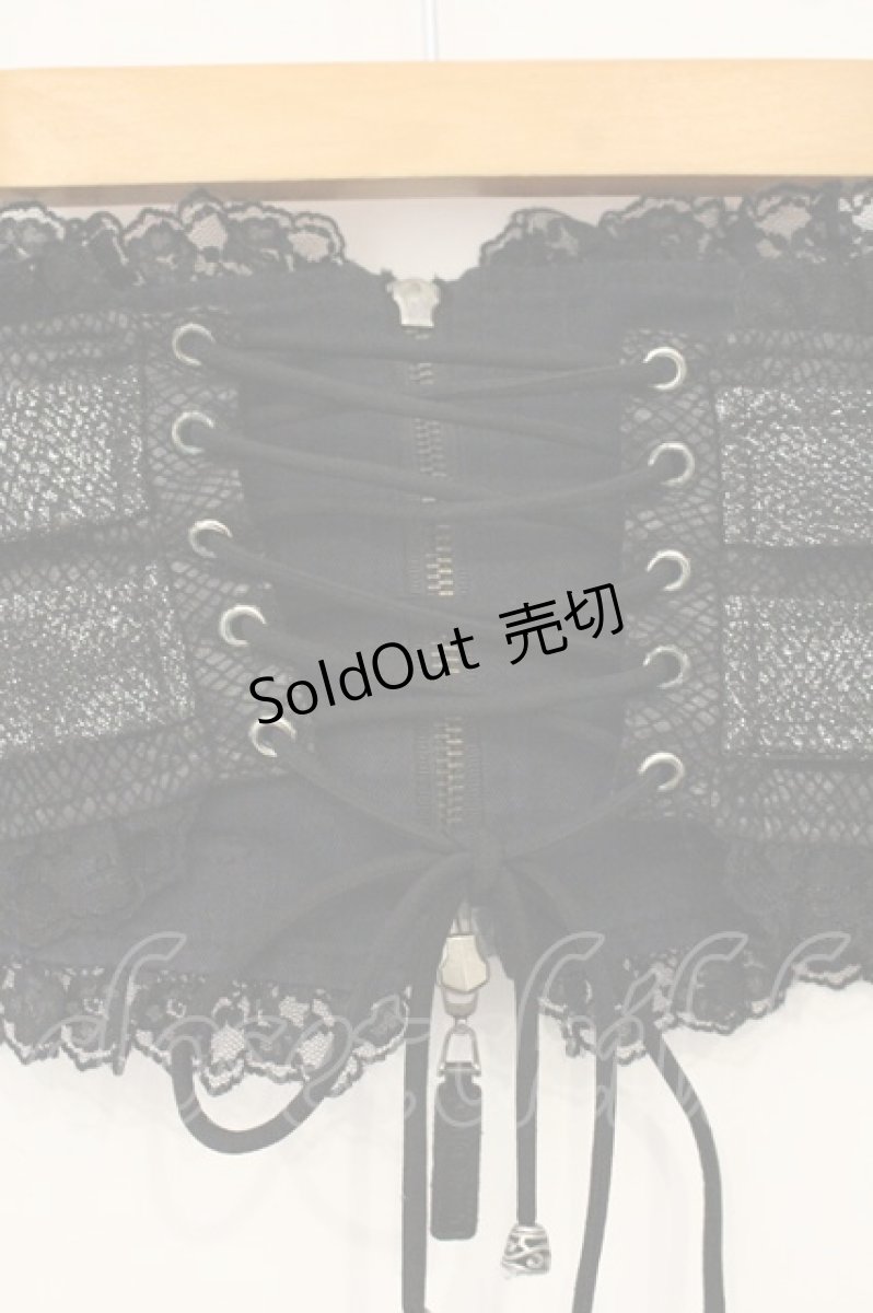 画像4: Qutie Frash / /パイソンコルセット  ブラック O-26-09-14-107-QU-TO-IG-OS (4)