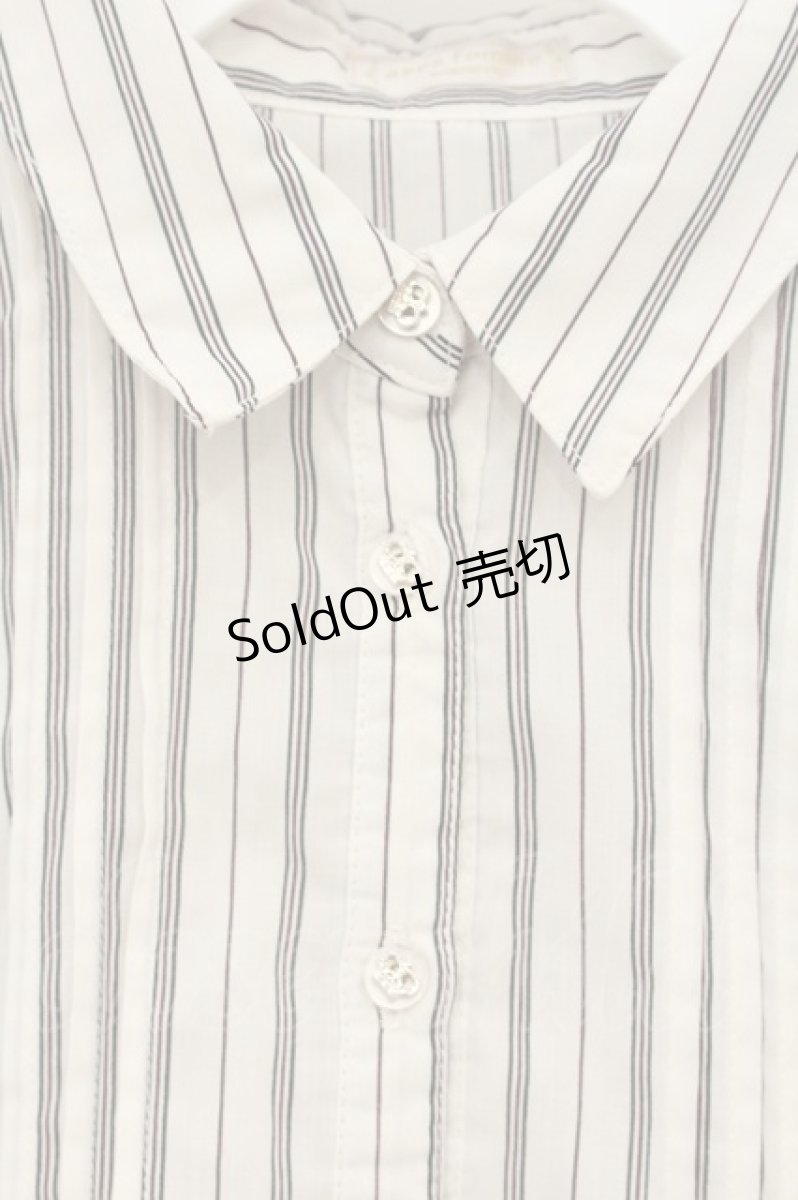 画像2: axes femme POETIQUE / ボリューム袖ブラウス M キナリ O-26-09-14-002-AX-BL-OW-OS (2)