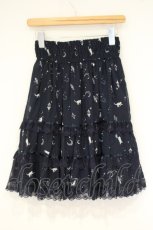 画像3: axes femme / ムーンキャットティアードスカート M ネイビー O-26-09-14-017-AX-SK-OW-OS (3)