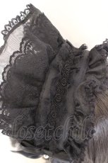 画像2: metamorphose / Mellifluous ブリムヘッドドレス  クロ O-26-09-15-006-ME-AC-OW-OS (2)