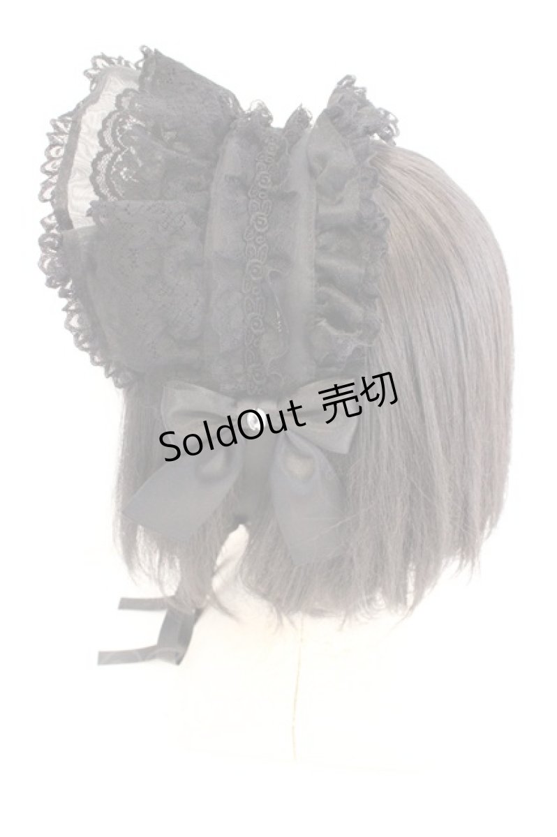 画像3: metamorphose / Mellifluous ブリムヘッドドレス  クロ O-26-09-15-006-ME-AC-OW-OS (3)