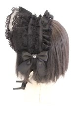 画像3: metamorphose / Mellifluous ブリムヘッドドレス  クロ O-26-09-15-006-ME-AC-OW-OS (3)