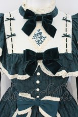 画像2: Hoshibako Works / 西洋人形魔法ワンピース S ダークグリーン O-26-09-16-034-LO-OP-OW-OS (2)