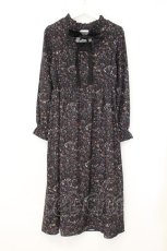 画像1: EATME / 2WAY VINTAGE FLOWER PRINTワンピース F クロ O-26-09-16-005-LO-OP-OW-OS (1)