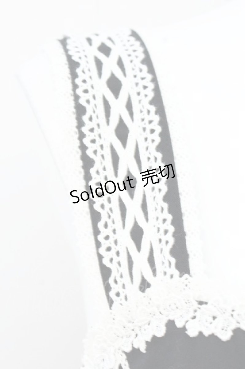 画像3: BAROQUE / Whipping Cakeジャンパースカート L クロ×シロ O-26-09-16-044-LO-OP-OW-OS (3)