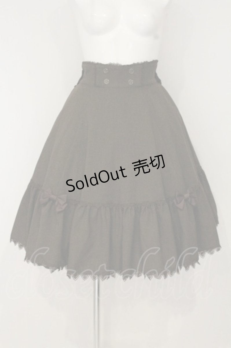 画像1: metamorphose / Lilliハイウエストスカート  ブラウン O-26-09-16-048-ME-SK-IG-OS (1)