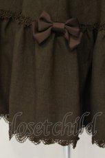 画像3: metamorphose / Lilliハイウエストスカート  ブラウン O-26-09-16-048-ME-SK-IG-OS (3)