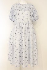 画像1: Maison de minette / Violette Ruban Dress（ヴァイオレットリュバンドレス）  サックス O-26-09-16-049-LO-OP-IG-OS (1)