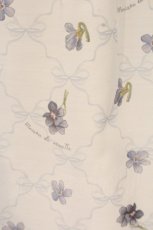 画像3: Maison de minette / Violette Ruban Dress（ヴァイオレットリュバンドレス）  サックス O-26-09-16-049-LO-OP-IG-OS (3)