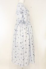画像4: Maison de minette / Violette Ruban Dress（ヴァイオレットリュバンドレス）  サックス O-26-09-16-049-LO-OP-IG-OS (4)