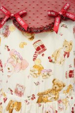 画像6: PINK HOUSE / Animal Happy Jamプリントワンピース  生成り×アカ O-26-09-16-051-LO-OP-IG-OS (6)